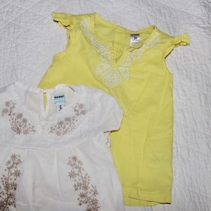 Girls linen shirt bundle 3T